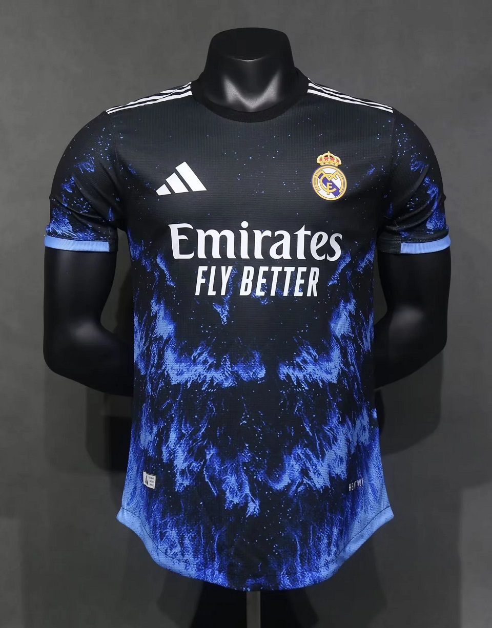 AAA Quality Real Madrid 24/25 Special Black/Blue Jersey(Player)